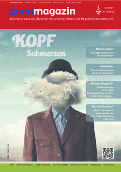 zaenmagazin 2/2021 Zeitschrift Naturheilkunde